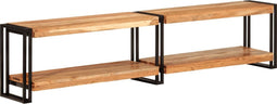 vidaXL - Tv-meubel - 180x30x40 - cm - massief - acaciahout