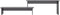 vidaXL - Tv-meubel - 180x30x43 - cm - bewerkt - hout - hoogglans - grijs