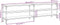 vidaXL - Tv-meubel - 180x30x50 - cm - bewerkt - hout - metaal - grijs - sonoma - eiken