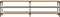 vidaXL - Tv-meubel - 180x30x50 - cm - bewerkt - hout - metaal - sonoma - eikenkleurig