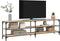 vidaXL - Tv-meubel - 180x30x50 - cm - bewerkt - hout - metaal - sonoma - eikenkleurig