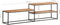 vidaXL - Tv-meubel - 180x30x50 - cm - massief - acaciahout