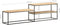 vidaXL - Tv-meubel - 180x30x50 - cm - ruw - mangohout