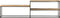 vidaXL - Tv-meubel - 180x30x50 - cm - ruw - mangohout
