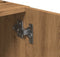 vidaXL - Tv-meubel - 180x31,5x40 - cm - bewerkt - hout - artisanaal - eikenkleurig