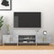 vidaXL - Tv-meubel - 180x31,5x40 - cm - bewerkt - hout - betongrijs