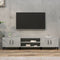 vidaXL - Tv-meubel - 180x31,5x40 - cm - bewerkt - hout - betongrijs
