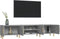 vidaXL - Tv-meubel - 180x31,5x40 - cm - bewerkt - hout - betongrijs