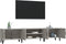 vidaXL - Tv-meubel - 180x31,5x40 - cm - bewerkt - hout - betongrijs