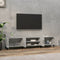 vidaXL - Tv-meubel - 180x31,5x40 - cm - bewerkt - hout - betongrijs