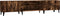 vidaXL - Tv-meubel - 180x31,5x40 - cm - bewerkt - hout - gerookt - eikenkleurig