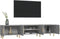 vidaXL - Tv-meubel - 180x31,5x40 - cm - bewerkt - hout - grijs - sonoma - eikenkleurig