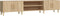 vidaXL - Tv-meubel - 180x31,5x40 - cm - bewerkt - hout - sonoma - eikenkleurig