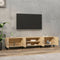 vidaXL - Tv-meubel - 180x31,5x40 - cm - bewerkt - hout - sonoma - eikenkleurig