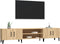 vidaXL - Tv-meubel - 180x31,5x40 - cm - bewerkt - hout - sonoma - eikenkleurig