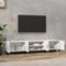 vidaXL - Tv-meubel - 180x31,5x40 - cm - bewerkt - hout - wit