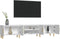 vidaXL - Tv-meubel - 180x31,5x40 - cm - bewerkt - hout - wit