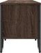 vidaXL - Tv-meubel - 180x34x41 - cm - bewerkt - hout - bruin - eikenkleurig