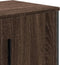 vidaXL - Tv-meubel - 180x34x41 - cm - bewerkt - hout - bruin - eikenkleurig