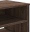 vidaXL - Tv-meubel - 180x34x41 - cm - bewerkt - hout - bruin - eikenkleurig