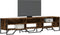 vidaXL - Tv-meubel - 180x34x41 - cm - bewerkt - hout - gerookt - eikenkleurig