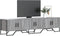 vidaXL - Tv-meubel - 180x34x41 - cm - bewerkt - hout - grijs - sonoma - eikenkleurig