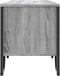 vidaXL - Tv-meubel - 180x34x41 - cm - bewerkt - hout - grijs - sonoma - eikenkleurig