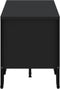 vidaXL - Tv-meubel - 180x34x41 - cm - bewerkt - hout - zwart