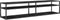 vidaXL - Tv-meubel - 180x40x40,5 - cm - gehard - glas - zwartmarmerkleurig