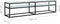 vidaXL - Tv-meubel - 180x40x40,5 - cm - gehard - glas - witmarmerkleurig
