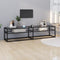 vidaXL - Tv-meubel - 180x40x40,5 - cm - gehard - glas - transparant