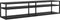 vidaXL - Tv-meubel - 180x40x40,5 - cm - gehard - glas - zwart
