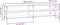 vidaXL - Tv-meubel - 180x40x50 - cm - bewerkt - hout - grijs - sonoma - eikenkleurig