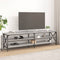 vidaXL - Tv-meubel - 180x40x50 - cm - bewerkt - hout - grijs - sonoma - eikenkleurig