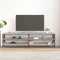 vidaXL - Tv-meubel - 180x40x50 - cm - bewerkt - hout - grijs - sonoma - eikenkleurig