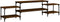 vidaXL - Tv-meubel - 197x35x52 - cm - bewerkt - hout - bruin - eikenkleur
