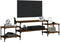 vidaXL - Tv-meubel - 197x35x52 - cm - bewerkt - hout - bruin - eikenkleur