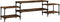vidaXL - Tv-meubel - 197x35x52 - cm - bewerkt - hout - gerookt - eikenkleurig