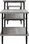 vidaXL - Tv-meubel - 197x35x52 - cm - bewerkt - hout - grijs - sonoma - eikenkleurig