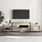 vidaXL - Tv-meubel - 197x35x52 - cm - bewerkt - hout - sonoma - eikenkleurig
