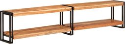 vidaXL - Tv-meubel - 200x30x40 - cm - massief - acaciahout