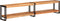 vidaXL - Tv-meubel - 200x30x40 - cm - massief - acaciahout