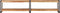vidaXL - Tv-meubel - 200x30x40 - cm - massief - acaciahout