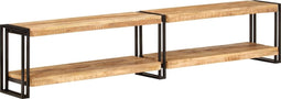 vidaXL - Tv-meubel - 200x30x40 - cm - massief - mangohout