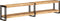 vidaXL - Tv-meubel - 200x30x40 - cm - massief - mangohout