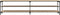vidaXL - Tv-meubel - 200x30x50 - cm - bewerkt - hout - metaal - sonoma - eikenkleurig