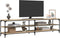 vidaXL - Tv-meubel - 200x30x50 - cm - bewerkt - hout - metaal - sonoma - eikenkleurig