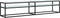 vidaXL - Tv-meubel - 200x40x40,5 - cm - gehard - glas - witmarmerkleurig