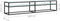 vidaXL - Tv-meubel - 200x40x40,5 - cm - gehard - glas - witmarmerkleurig