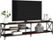 vidaXL - Tv-meubel - 200x40x50 - cm - bewerkt - hout - metaal - bruin - eikenkleur